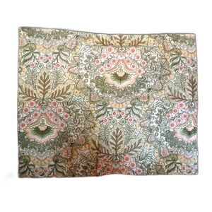 Raymond Waites Vintage William Morris Style Floral Single Cotton Pillow Sham